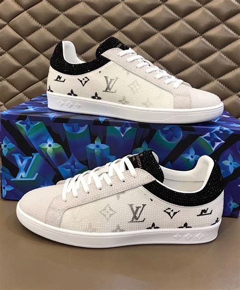 louis vuitton white sneakers price in india|Men's Designer Shoes, Sneakers, Footwear .